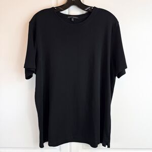 Robert Barakett Black Pima Cotton Crew Neck T Shirt Men's Sz XL Retail: $70